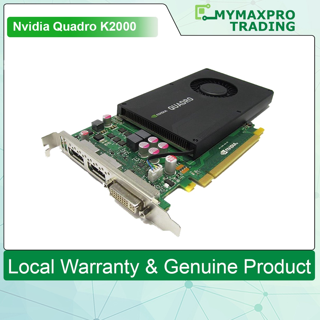 Nvidia Quadro K2000 / K2000D 2GB DDR5 128bit DVI 雙顯示端口 Mini