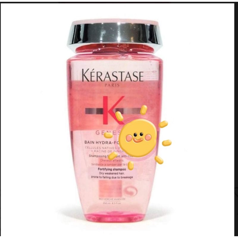 【洗髮精】卡詩 KERASTASE 粉漾芯生髮浴(清爽型)250ml 針對扁塌或出油頭皮專用