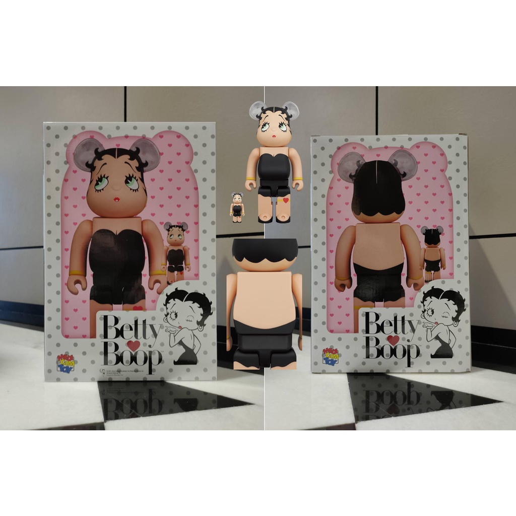 中租零卡分期 全新未拆 Be@rbrick 貝蒂娃娃 400%+100% 貝蒂小姐 400% Betty Boop