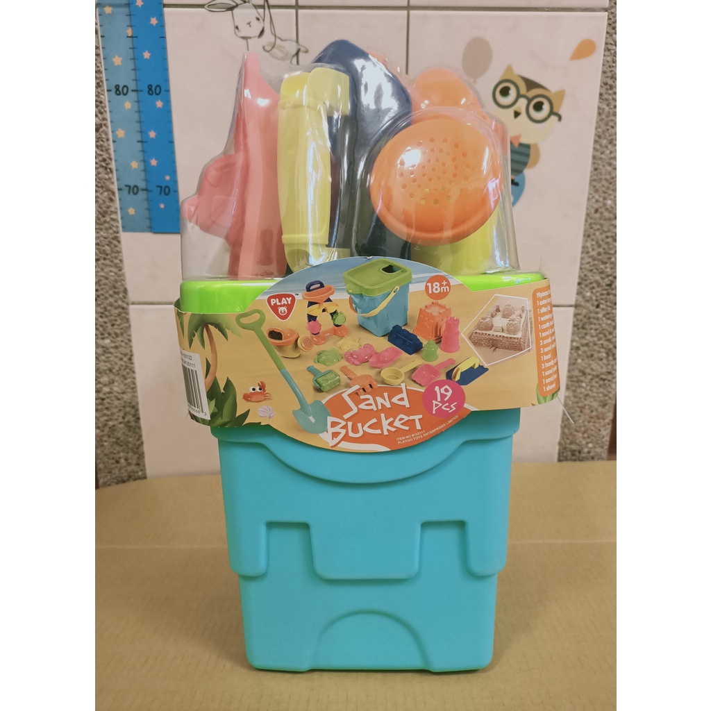 ❤現貨-全新品❤ Playgo 沙灘戲水19件組 玩沙 玩具 生日禮物 好市多 Costco