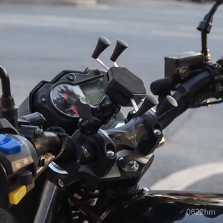 🔥臺灣熱賣 免運🔥 X型電動摩托車手機支架 自行車固定導航架騎行防震防抖可充電外賣 UB3H