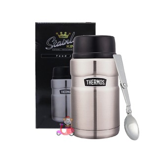 {阿猴達可達} Thermos 膳魔師 不銹鋼真空保溫食物罐(燜燒罐) 720ml 公司貨 SK3021 全新特價中