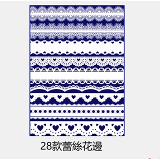 M&Y百寶賣場---筆刷---procreate筆刷蕾絲花邊洋裙裝飾布料蕾絲筆刷