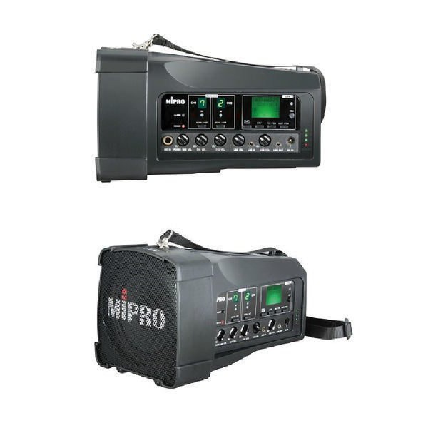 【昌明視聽】Mipro MA-100SB MA-100DB 行動攜帶肩掛式 16選頻 USB 藍芽 聊聊超低價