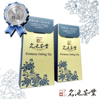 【名池茶業】特品烏龍 杉林溪龍鳳峽 手採高山青茶 150gx4盒