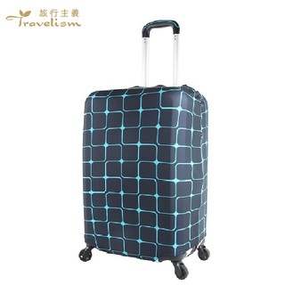 【箱衣WAY-免運】[Travelism-個性系列] 駭客任務 L號 M號 S號 行李箱套旅行箱登機箱防塵套創意箱套