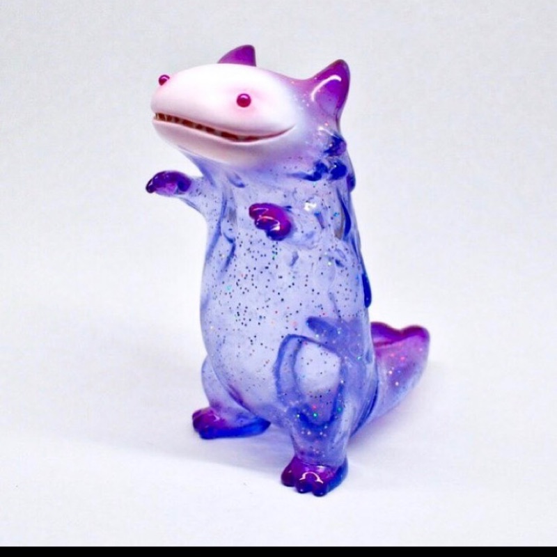 2019 TTF 三椒魚 抽選 限量 shoko 設計師 公仔 玩具展 現定 紫色 Byron 紫透