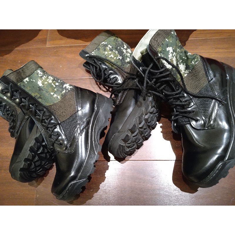 陸軍優化款數位迷彩野戰鞋 展示品 2雙