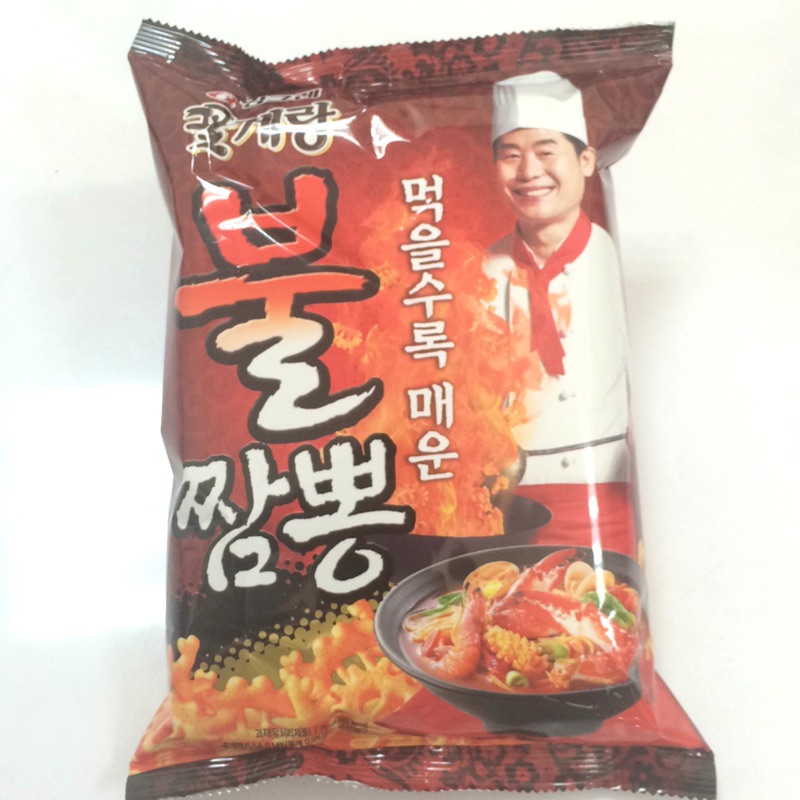 韓國 韓多 李連福 炒碼麵 花蟹餅乾 70g