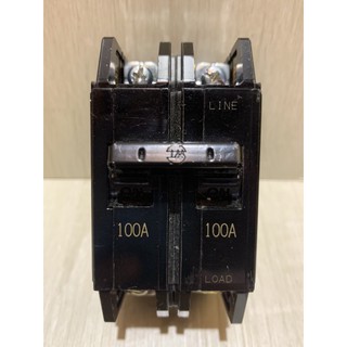 士林電機無熔絲斷路器 2P100A BH型 ICU:5KA 二手無熔絲斷路器 無熔絲開關 2P100A斷路器 開關