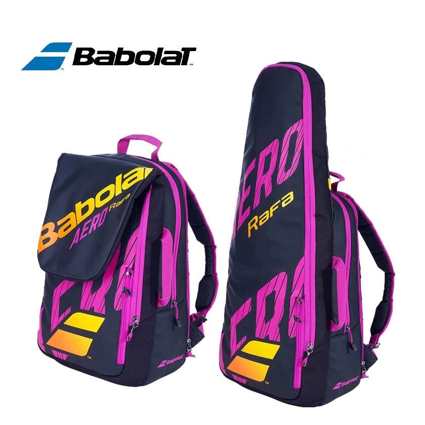 [現貨+預購] Babolat Pure Aero Rafa 3支裝 後背包 球拍袋 Nadal配色 網球 羽球 法網