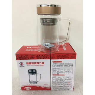 家魔仕 雙層玻璃辦公杯 380ml