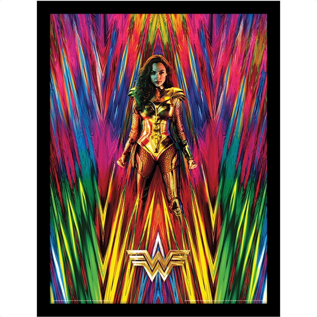 【DC】神力女超人1984 Wonder Woman 1984 英國進口小海報含框