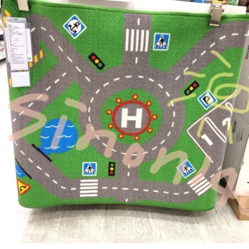 IKEA代購 地毯 兒童地毯地墊 遊戲地墊 汽車道路地墊 遊戲地毯 汽車地毯