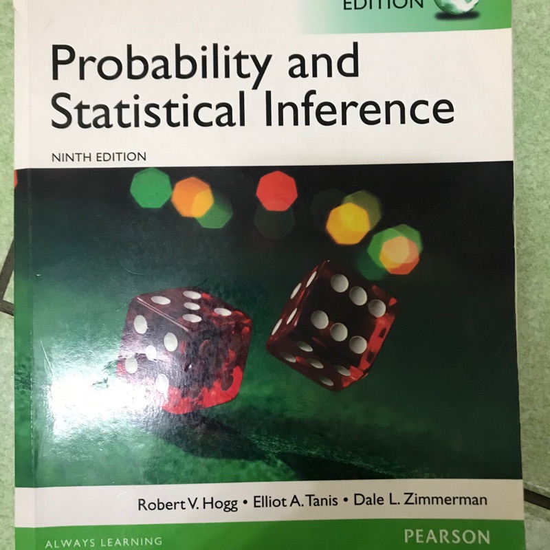 二手書 Probability and Statistical Inference (GE)(9版)