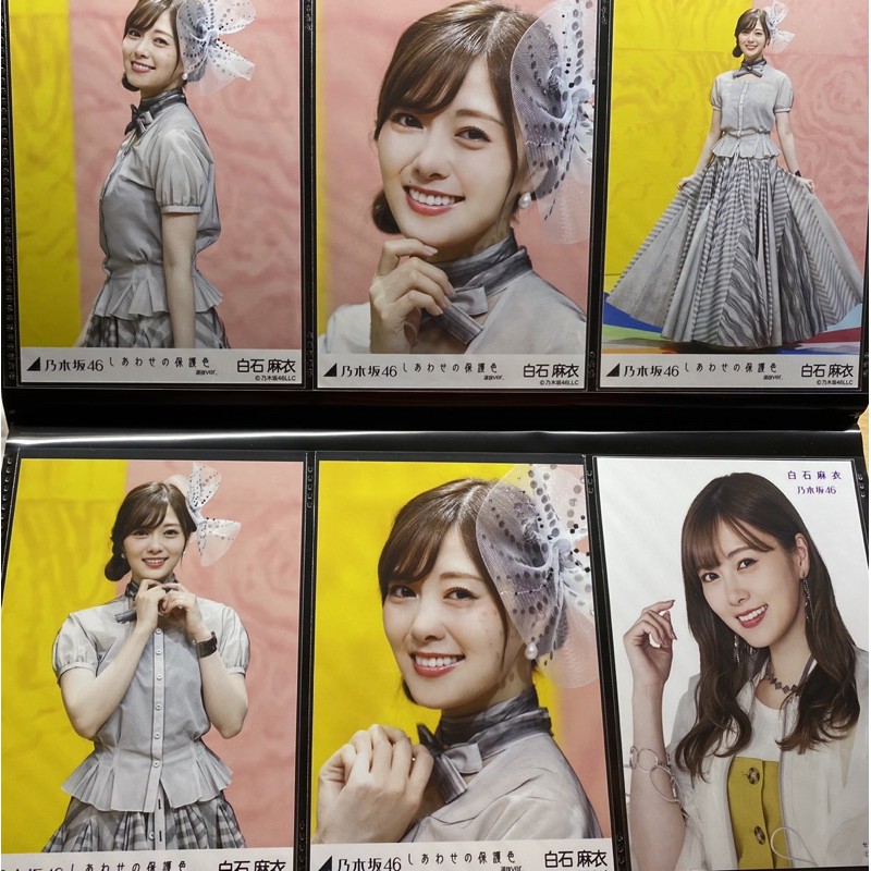 乃木坂46 月別生写真白石麻衣齋藤飛鳥生田絵梨花山下美月 蝦皮購物