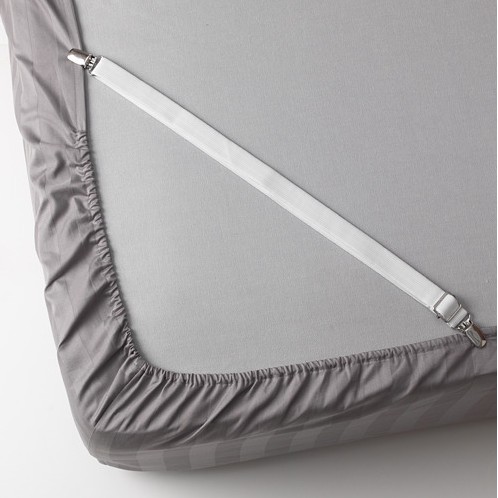 IKEA JULKAKTUS 床包固定鬆緊帶 4件裝 床單固定 綁帶 寢具 床包夾 床單夾 床包 床單