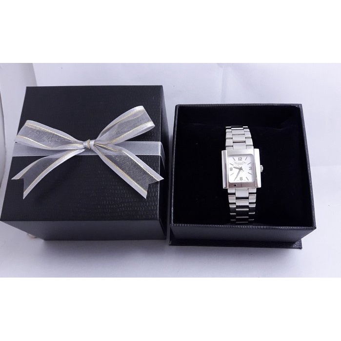 【Jessica潔西卡小舖】 Christian Dior 克里斯汀·迪奧 CD 經典方形石英女錶,附精美錶盒