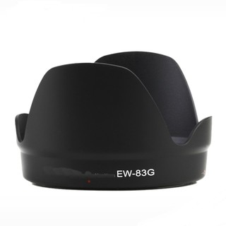 副廠Canon佳能EW-83G遮光罩(黑色)適罩28-300mm f3.5-5.6L鏡IS USM(可反扣)