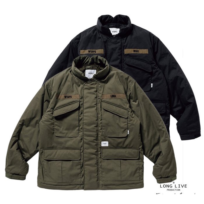 WTAPS 19AW MC JACKET COPO TAFFETA / Olive Drab / Size 02 四口袋