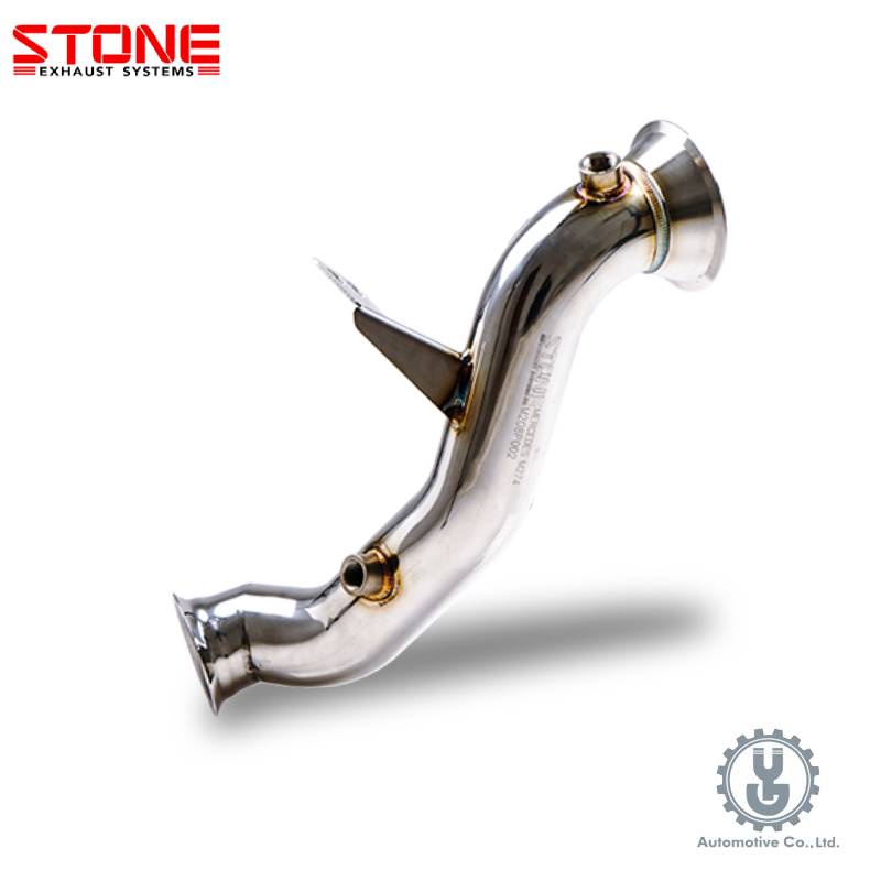 【YGAUTO】STONE巨石｜Benz GLC300｜De-Cat Downpipe｜4matic 四輪驅動｜排氣管