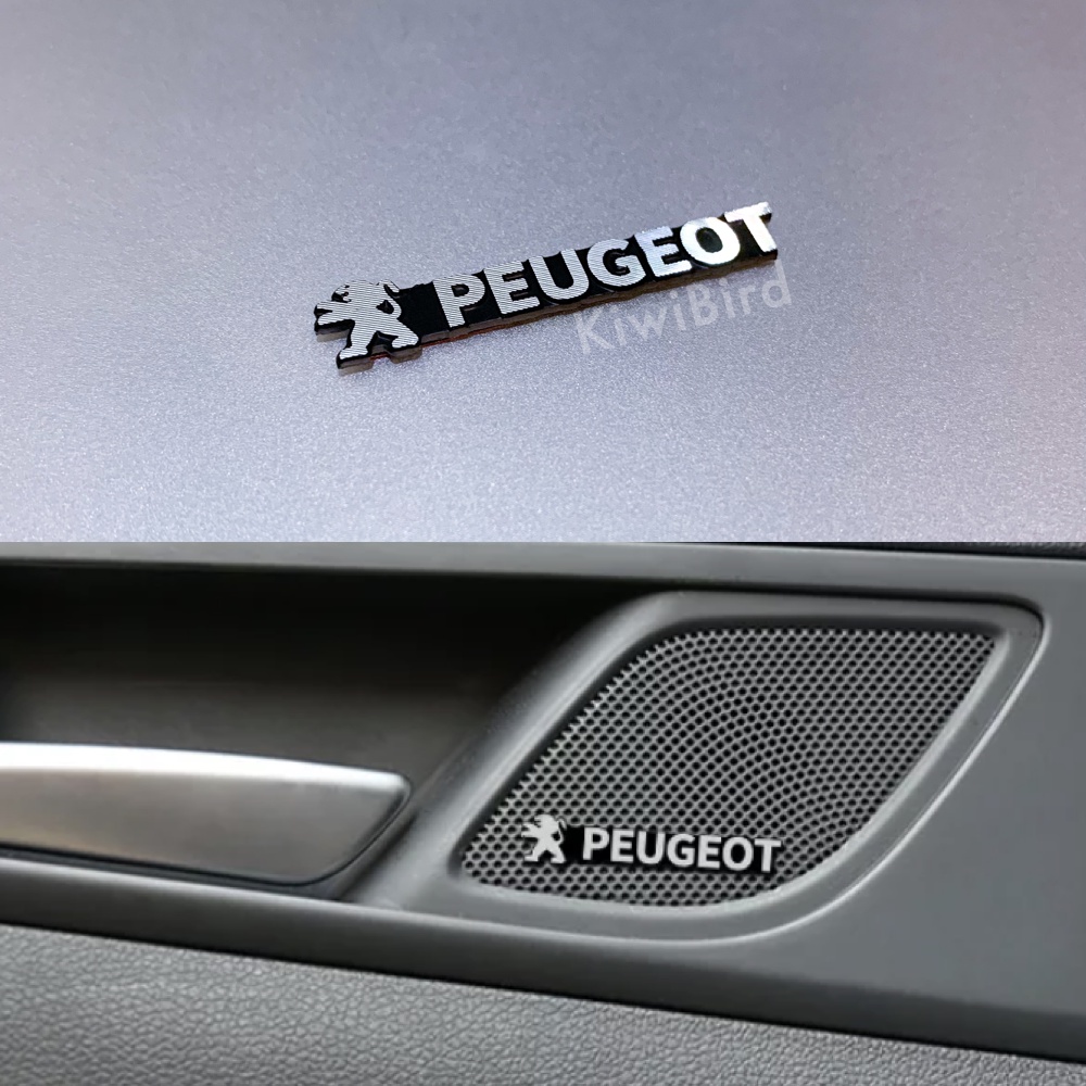 Peugeot logo 標｜寶獅 音響標 內飾 裝飾 3d 立體貼 peugeot 3008 貼紙 車貼 改裝 儀表