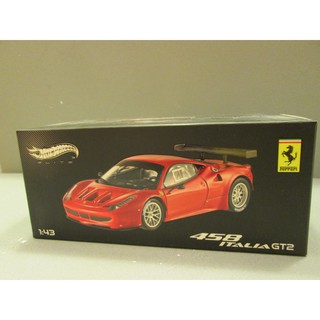 【車藏館】1/43 HOTWHEELS Ferrari 458 ITALIA GT2 #2