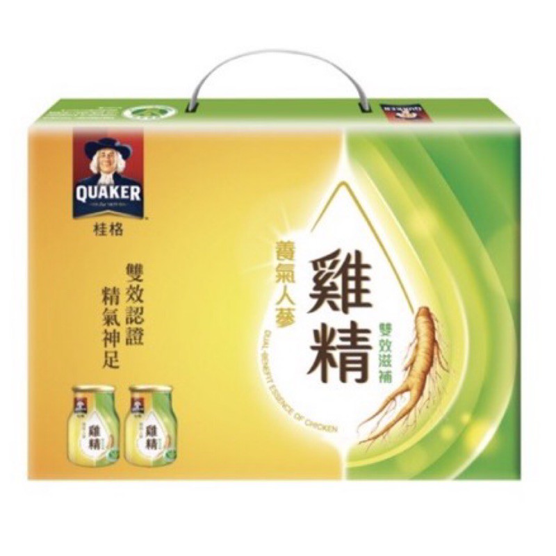 桂格 養氣人蔘雞精禮盒 (68ml/8瓶/禮盒) 市價399