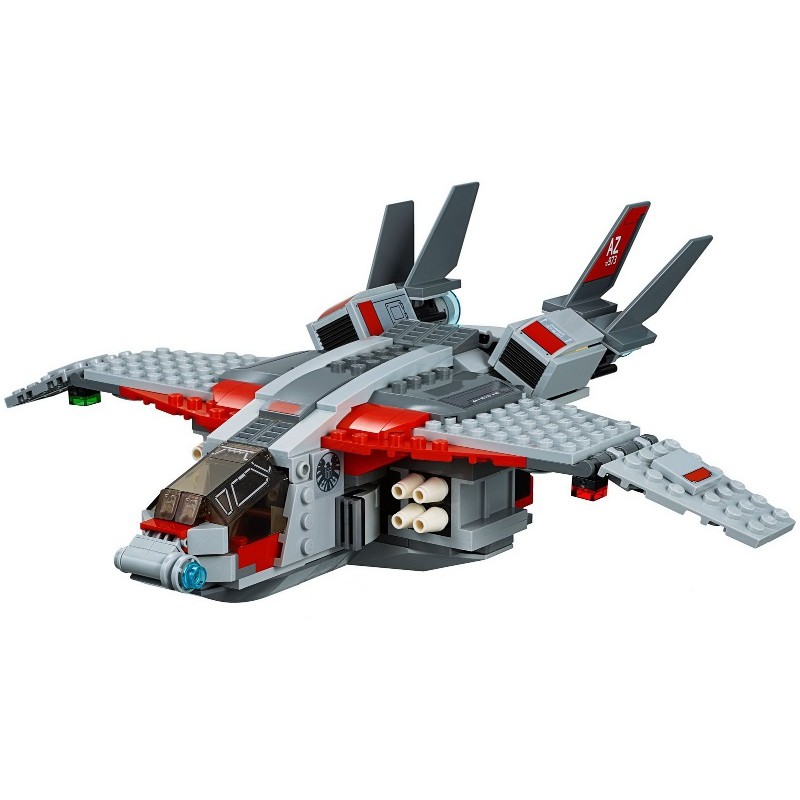 ［想樂］『拆賣』全新 樂高 Lego 76127 超級英雄 飛機 不含人偶 拆盒場景