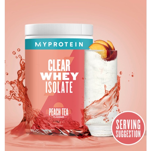 MYPROTEIN 透明分離乳清蛋白粉 水蜜桃口味 20servings