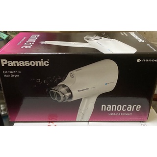 Panasonic 國際牌- 奈米水離子吹風機 EH-NA27 白色