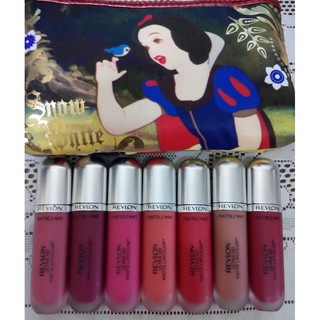 Revlon (露華濃) [ 高感光粉質液態唇膏 ] HD Matte Lipcolor 七色 二手試色品