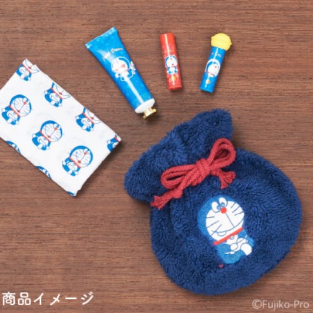 現貨 日本 限定 Doraemon 哆啦a夢 居家系列 束口袋 收納 化妝包 郵便局 郵局