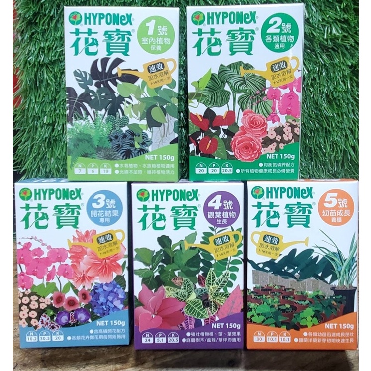 老牌花寶速效肥1 5號50g 小 150g 中 400g 大 新包裝 蝦皮購物