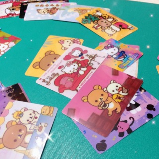 超萌 拉拉熊Rilakkuma 🔸懶懶熊造型卡貼 一卡通貼紙 y2k貼紙 擺拍道具 隨機出貨 全新現貨