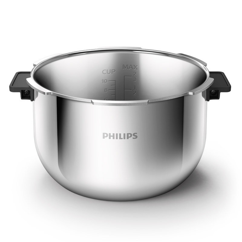 ［飛利浦PHILIPS] 不銹鋼內鍋HD2779(HD2195萬用鍋專用內鍋）