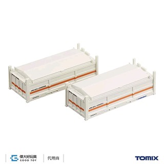 TOMIX 3163 貨櫃 私有 UM12A-105000型 (奶油色) (2入)