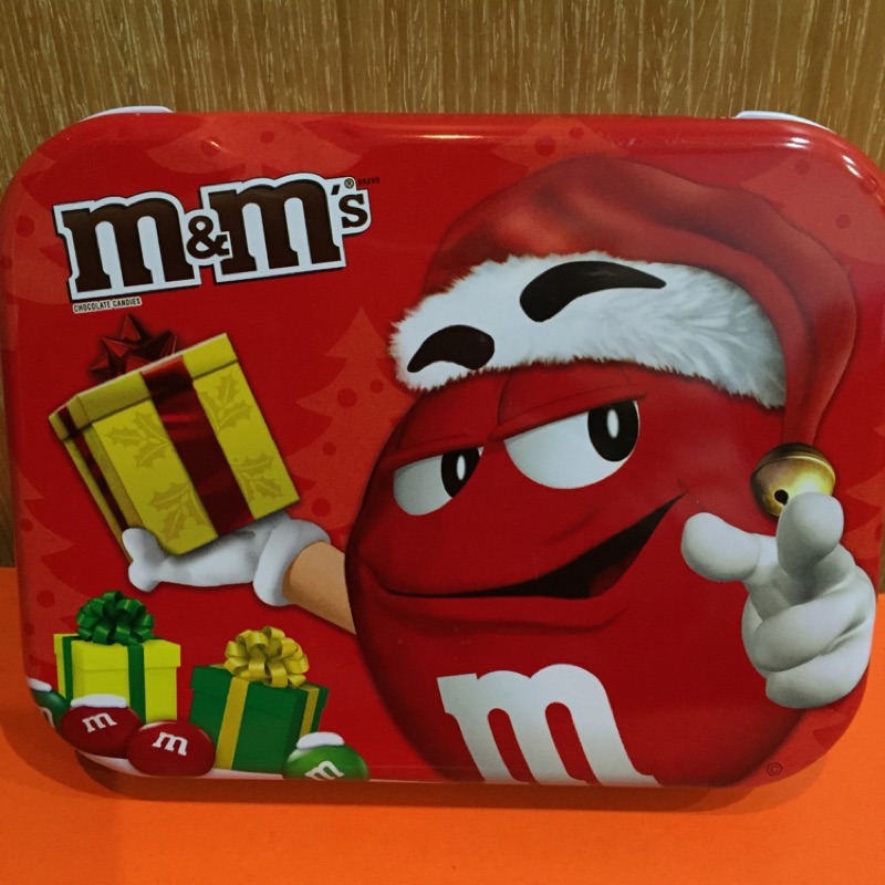 ［免運倒數］M&amp;M巧克力鐵盒 收納小物必備
