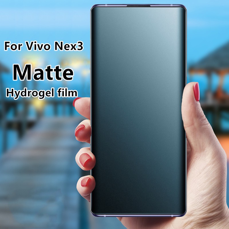 適用於 VIVO Nex 3 / VIVO Nex 3S 的啞光磨砂膜、水凝膠膜、新型軟膜、高品質屏幕保護膜。