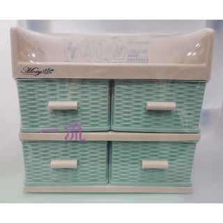 一流~00484藤木104 桌上型收納盒 / 抽屜整理箱/收納箱/台灣製