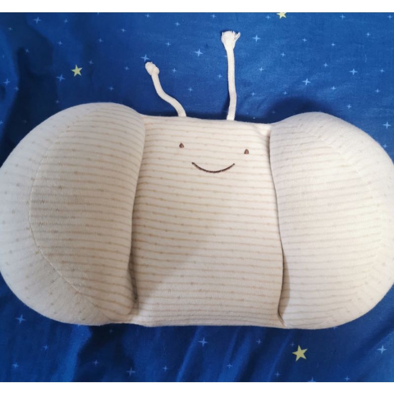 cani 有機棉 3D蝴蝶枕 護頭型枕