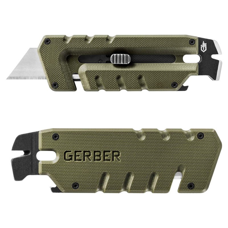 【軍警＆露營裝備專賣】Gerber Gear 31-003743 Prybrid Utility八合一多功能美工刀軍綠色