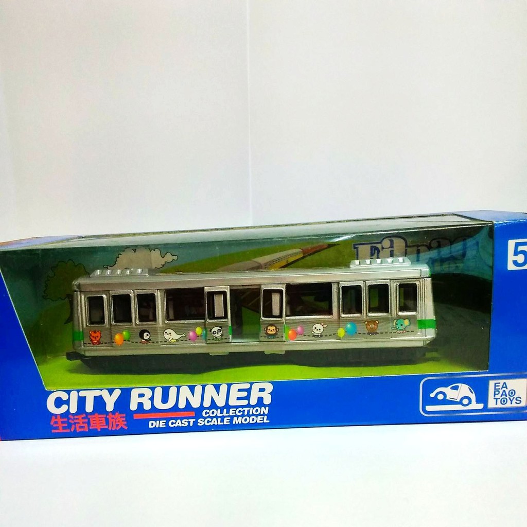 超技綠能 Ea易保ct540 捷運卡通列車超合金聲光迴力車 蝦皮購物