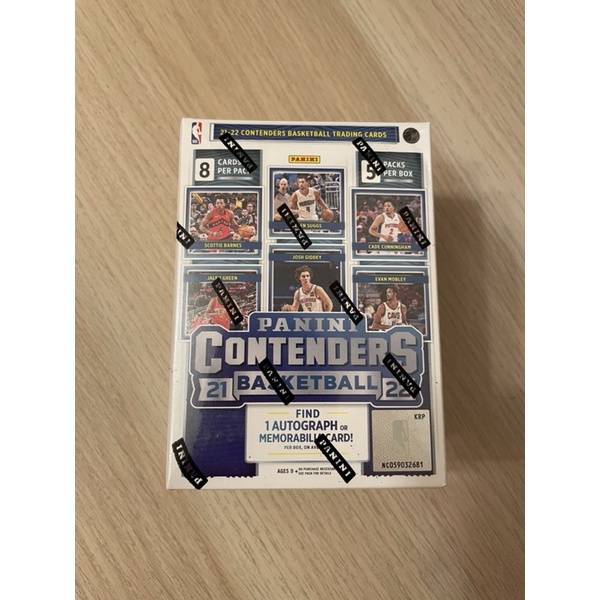 2021-22 Contenders Blaster Box 球票系列 球員卡 NBA 卡盒