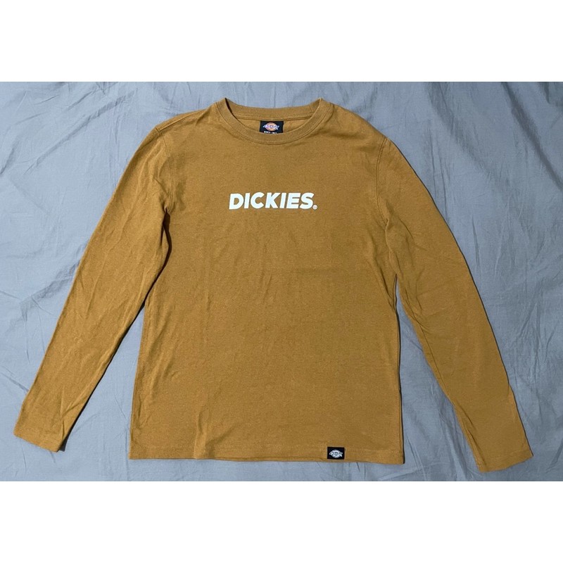 Dickies 卡其色Logo T-shirt S號
