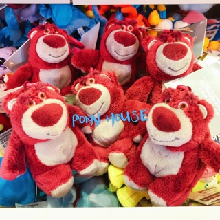 Pony house日本精品服飾代購 玩具總動員 熊抱哥吊飾 上海迪士尼限定 草莓香味 玩偶 娃娃 吊飾