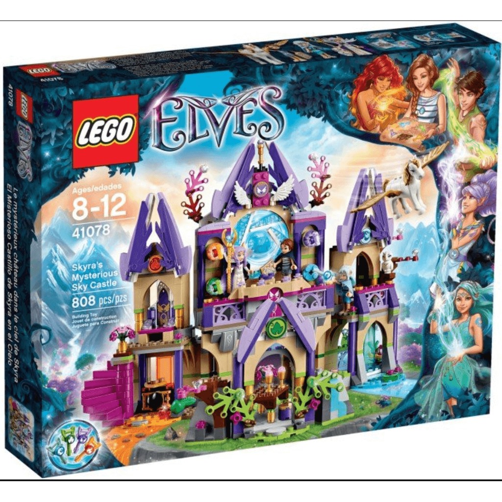 【ToyDreams】LEGO樂高 Elves魔法精靈 41078 斯凱拉的神秘天空之城