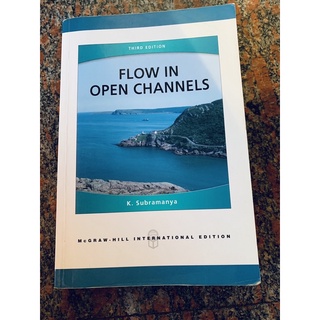 （二手）明渠Flow in Open Channels K.Subramanya 原文書