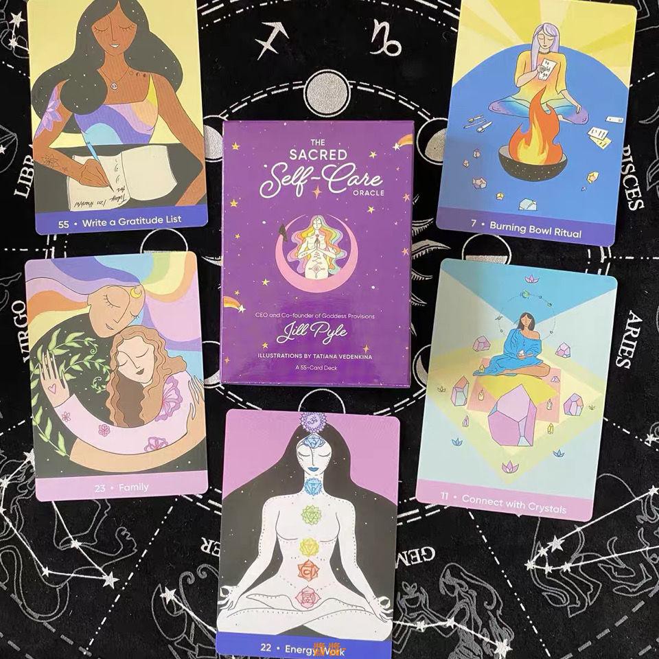 醬醬 神圣的自我滋養神諭卡有中文翻譯sacred Self Care Oracle 現貨 蝦皮購物