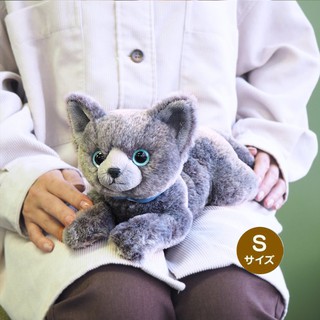 【現貨🌷】Sunlemon 俄羅斯藍貓 S號玩偶 擬真 日本進口 貴族 貓咪 娃娃 肉球 療癒 交換禮物